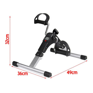 Foldable Home Mini Fitness Bike with LCD Monitor